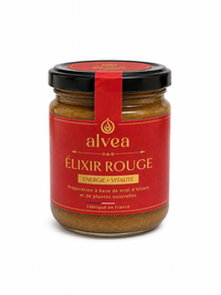 Rouge — Vitalité et Énergie au Miel d’Alsace IGP | Complément Naturel 200g