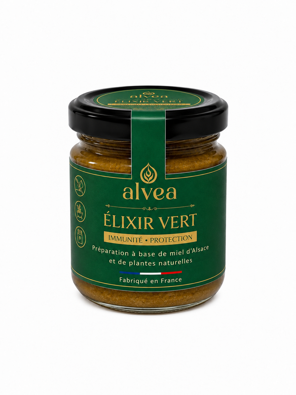 Vert — Immunité au Miel d’Alsace IGP | Complément Naturel 200g